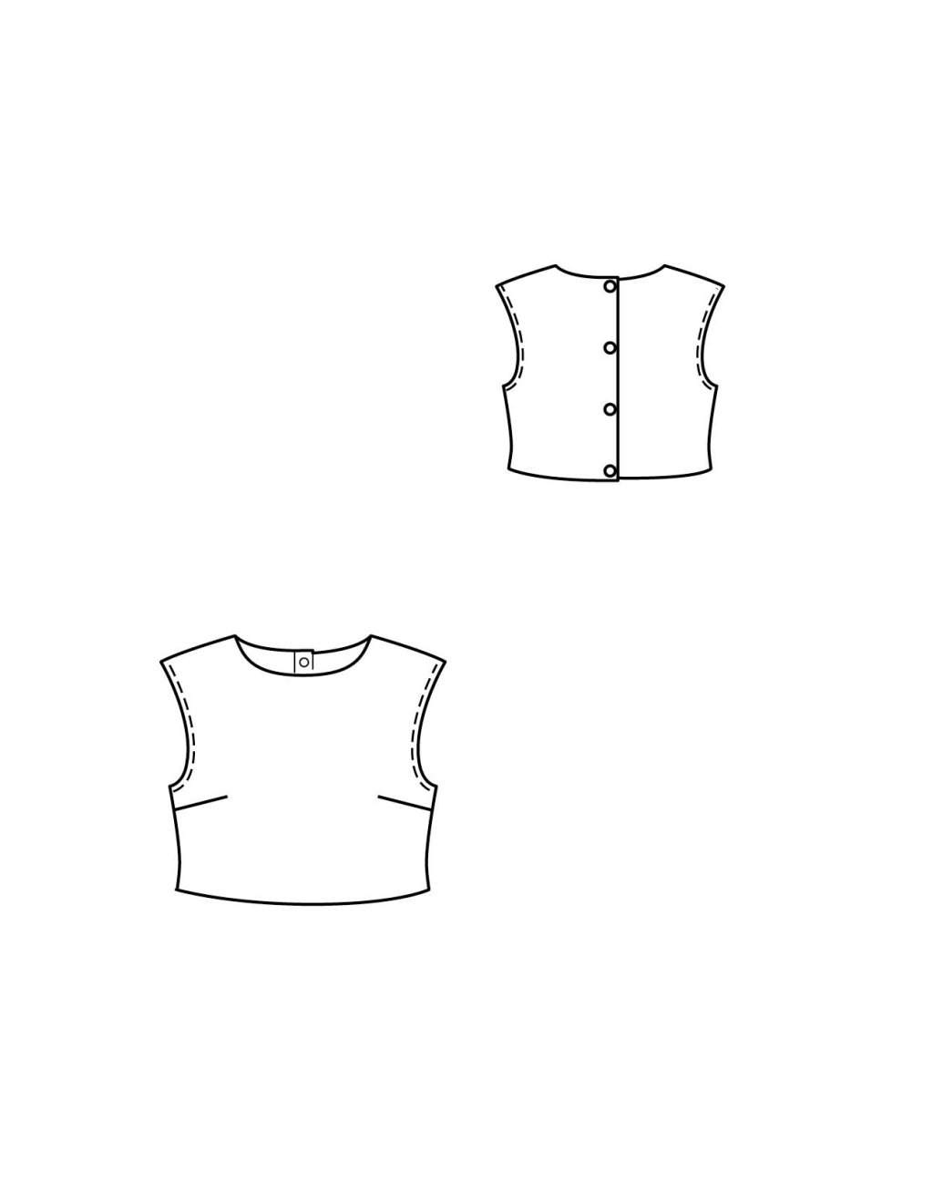 4A Cropped top