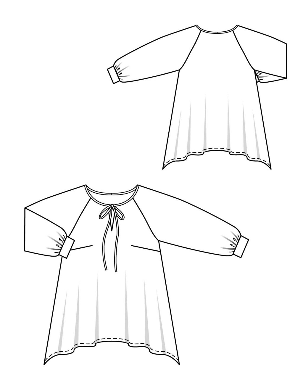 14 Halenka se zaoblenou záložkou