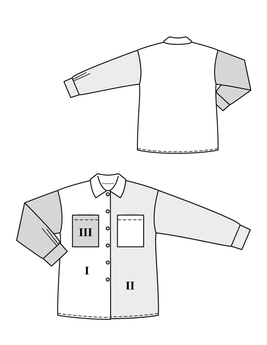 4A Flanelová košile