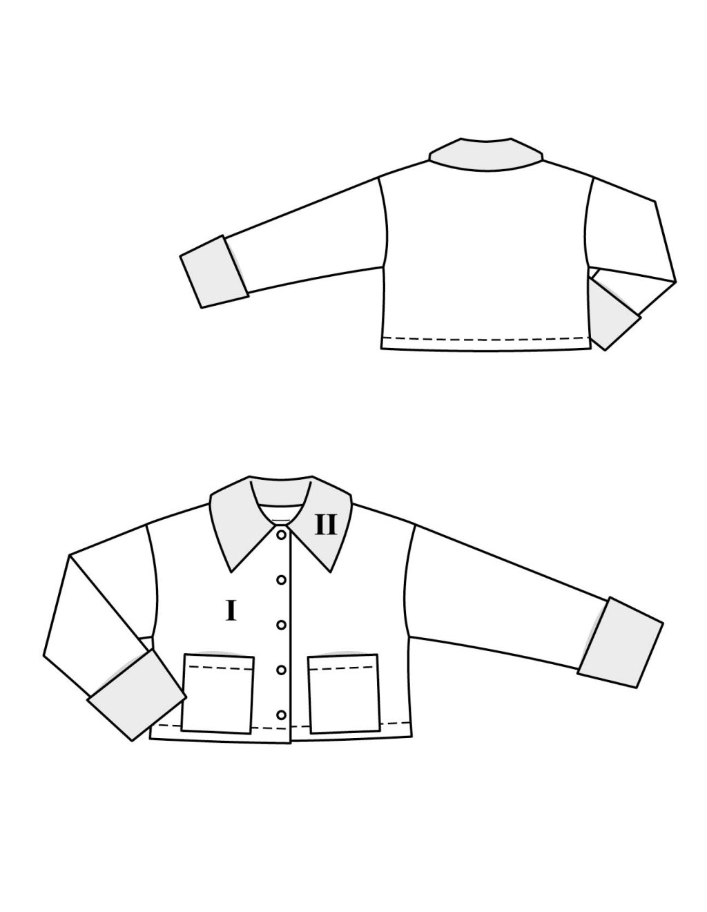 4C Kabátek s beránkem