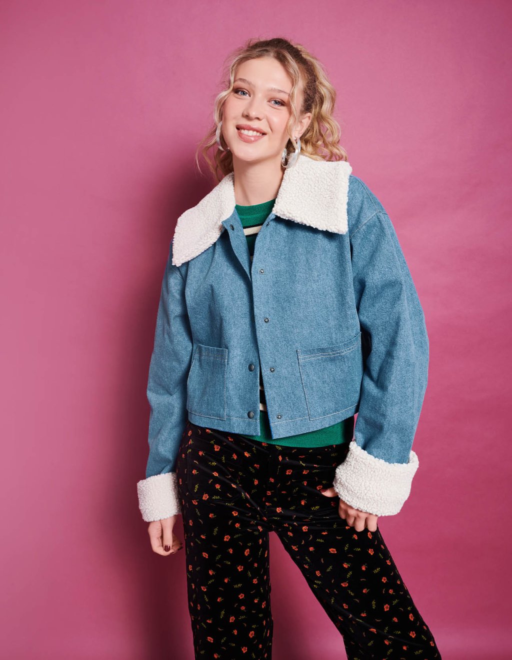 4C Kabátek s beránkem