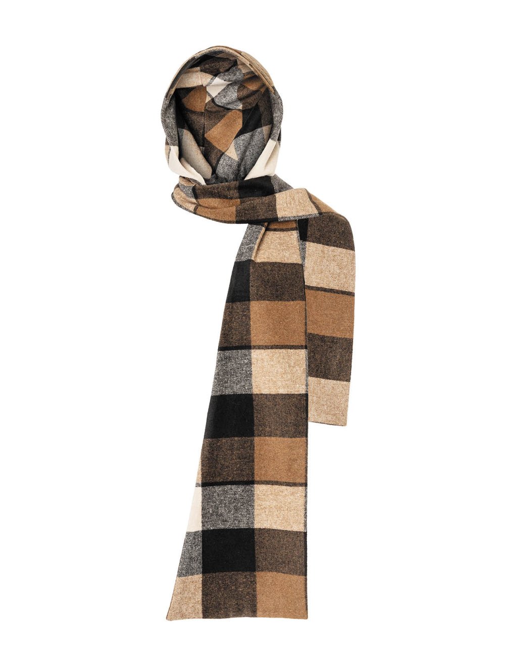 126 Šála s kapucí