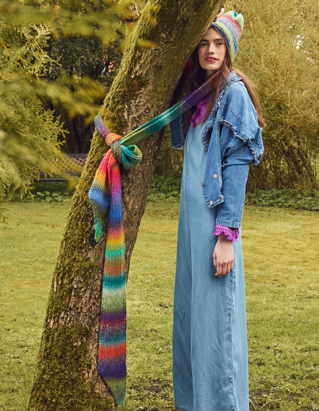 15 Šála s čepicí