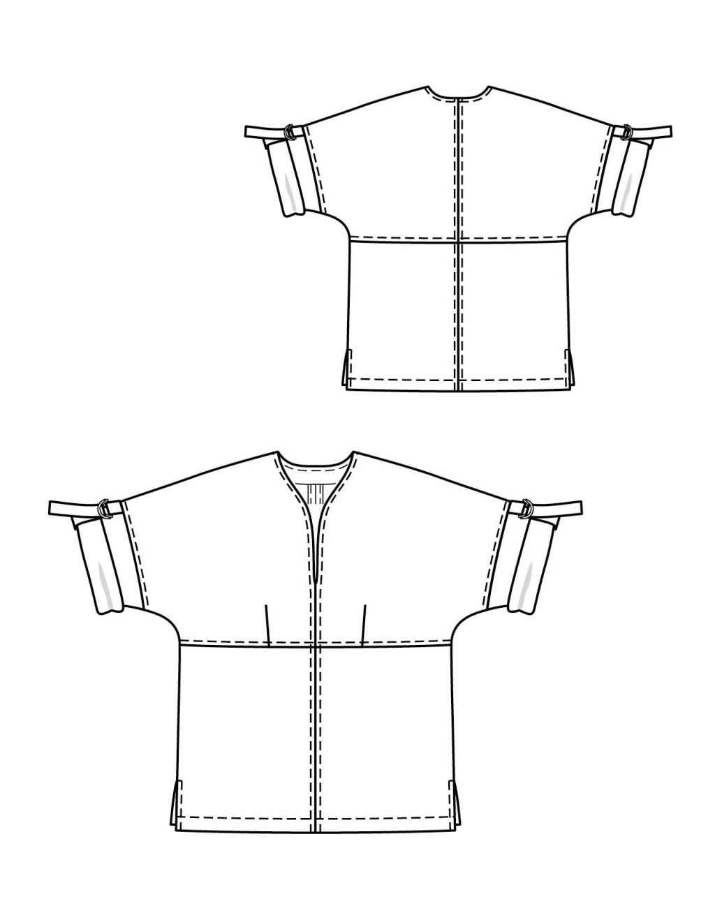 05 Tunika z (imitace) kůže