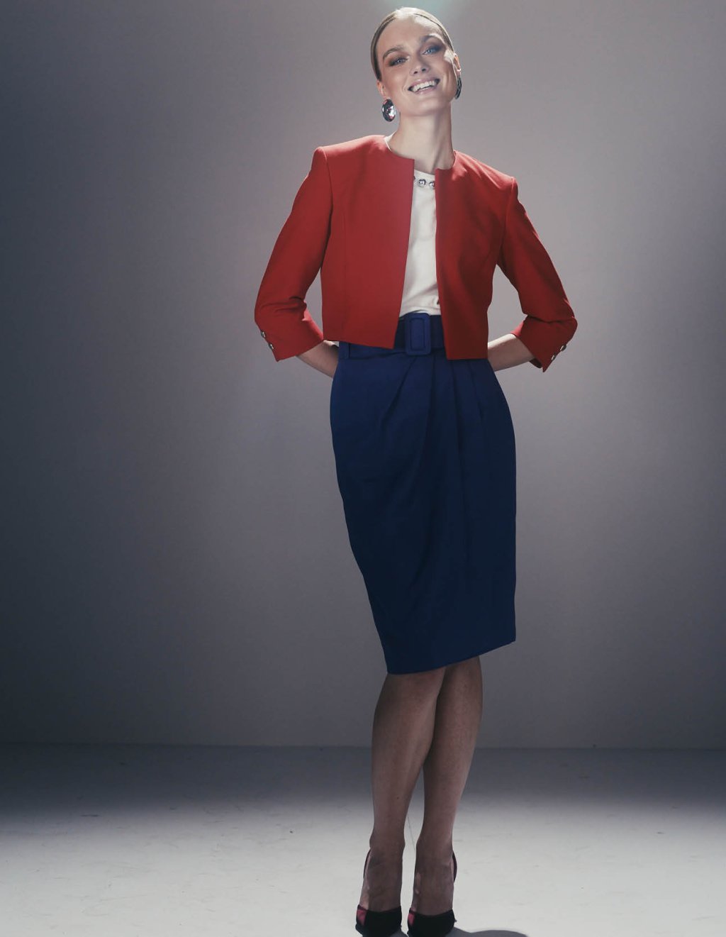 124 Kabátek a sukně