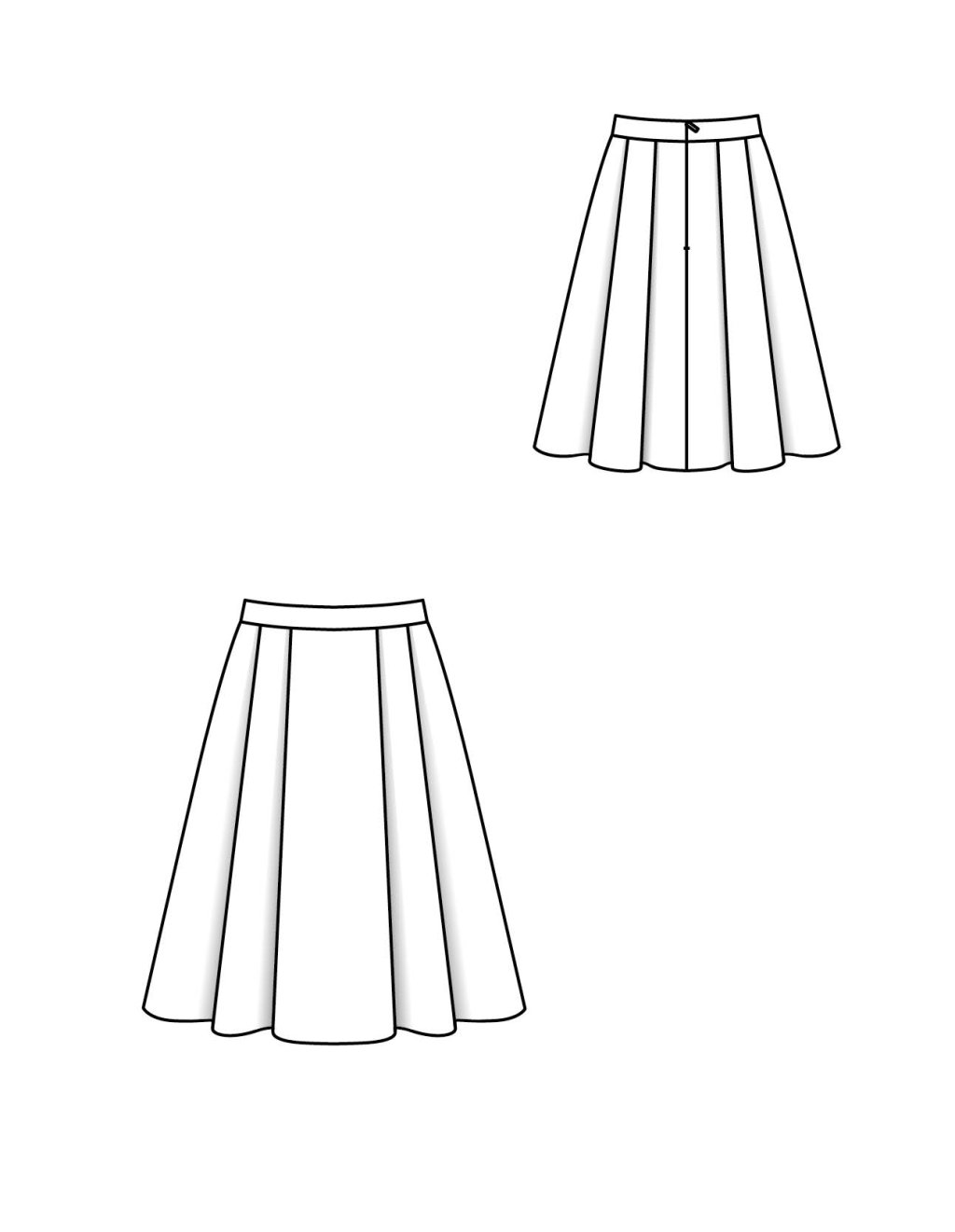 124 Sukně
