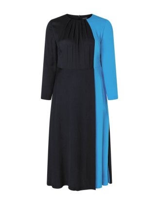 Dvoubarevné šaty