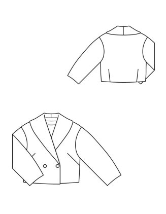 Hřejivý oversize kabátek